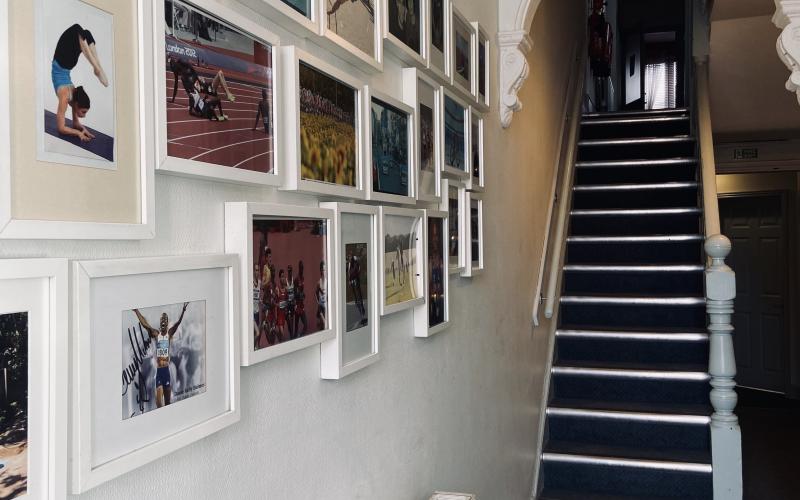 Stairs and corridor at White Hart Clinic Barnes